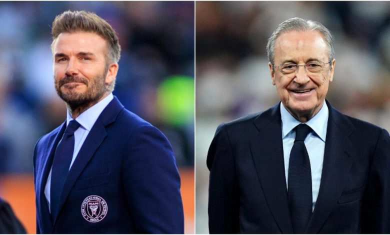 خطوة كبيرة من ريال مدريد: بيريز يحادث بيكهام لتأمين صفقة الموسم الجاي
