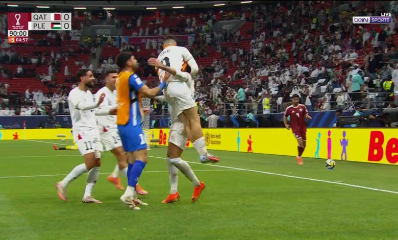 أهداف مباراة فلسطين وقطر اليوم في كأس العرب 2025