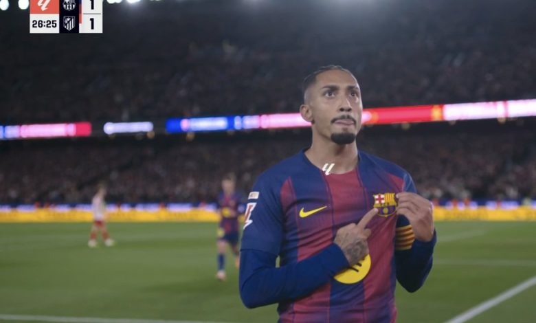 أهداف مباراة برشلونة وأتلتيكو مدريد اليوم في الدوري الاسباني
