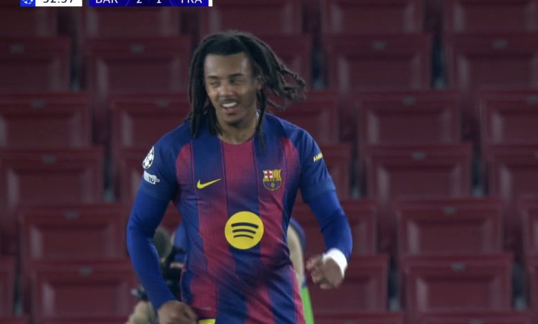 أهداف مباراة برشلونة وفرانكفورت اليوم في دوري أبطال اوروبا