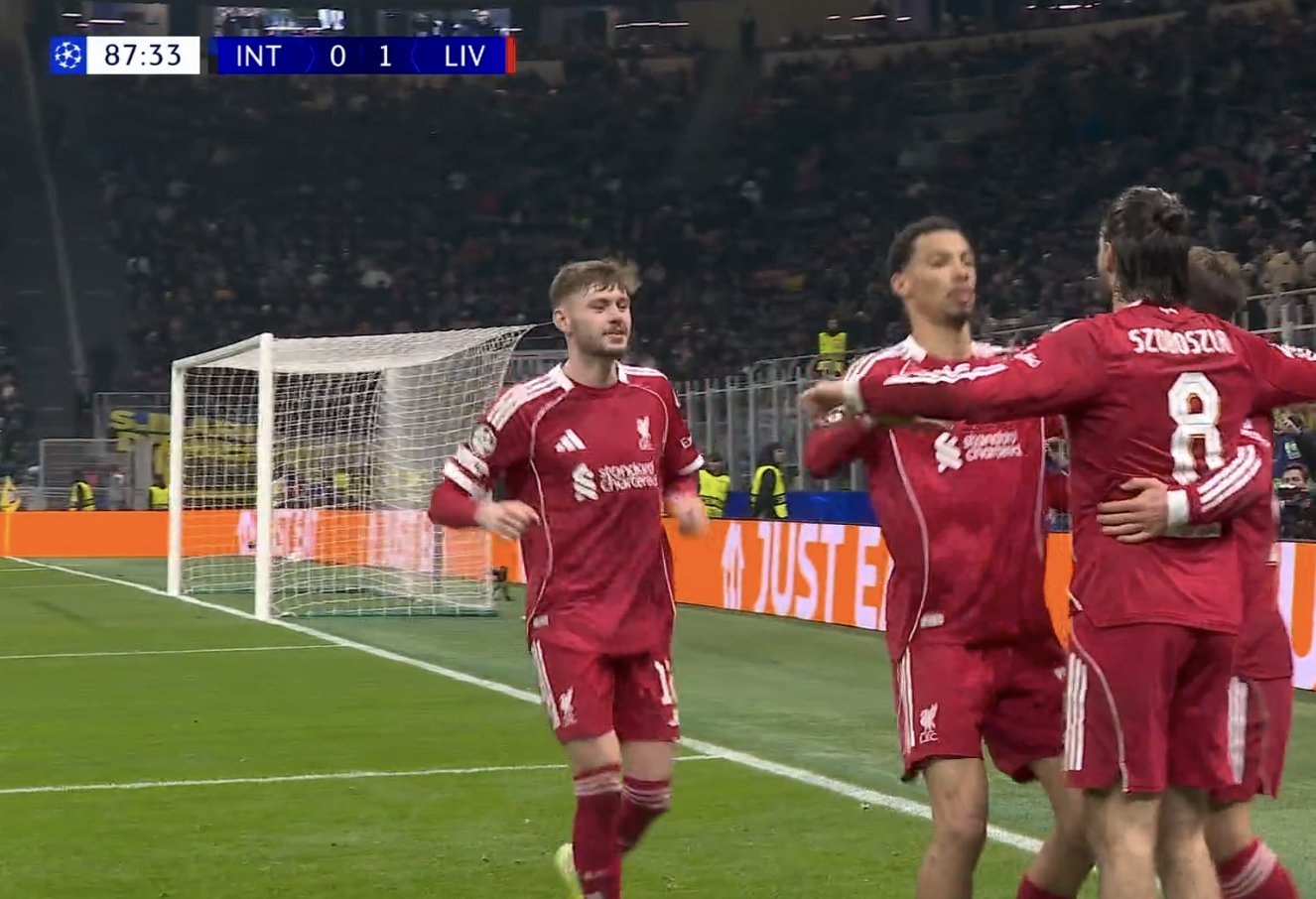 أهداف مباراة انتر وليفربول اليوم في دوري أبطال أوروبا
