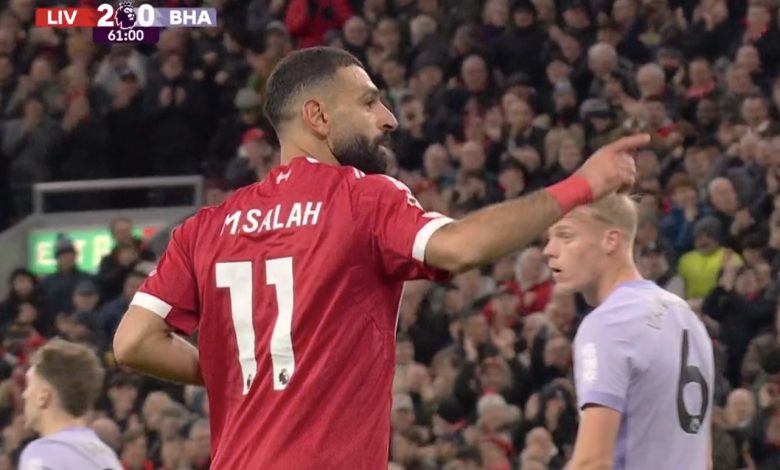 أهداف مباراة ليفربول وبرايتون اليوم في الدوري الإنجليزي