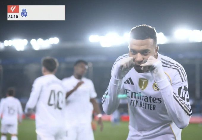 أهداف مباراة ريال مدريد وألافيس اليوم فى الدوري الاسباني