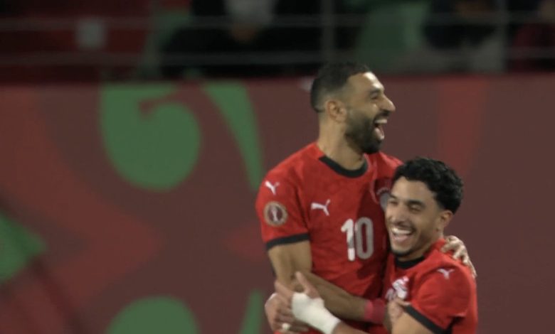 أهداف مباراة مصر وزيمبابوي اليوم في كأس الأمم الافريقية