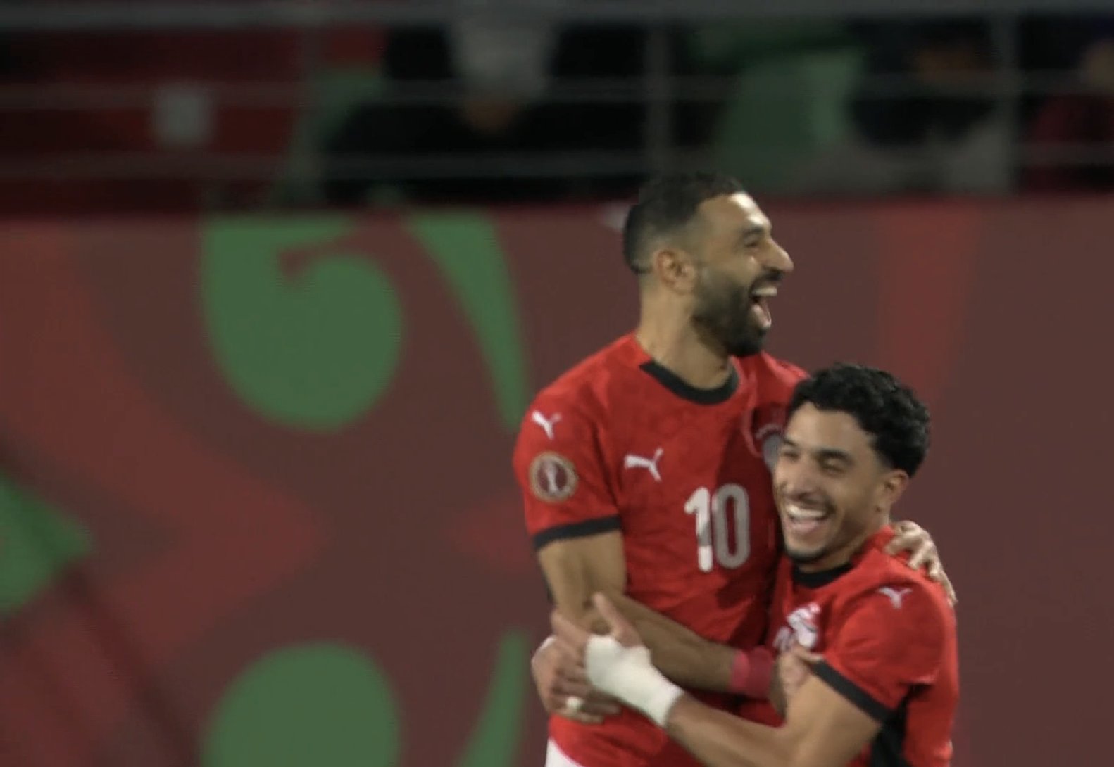 أهداف مباراة مصر وزيمبابوي اليوم في كأس الأمم الافريقية