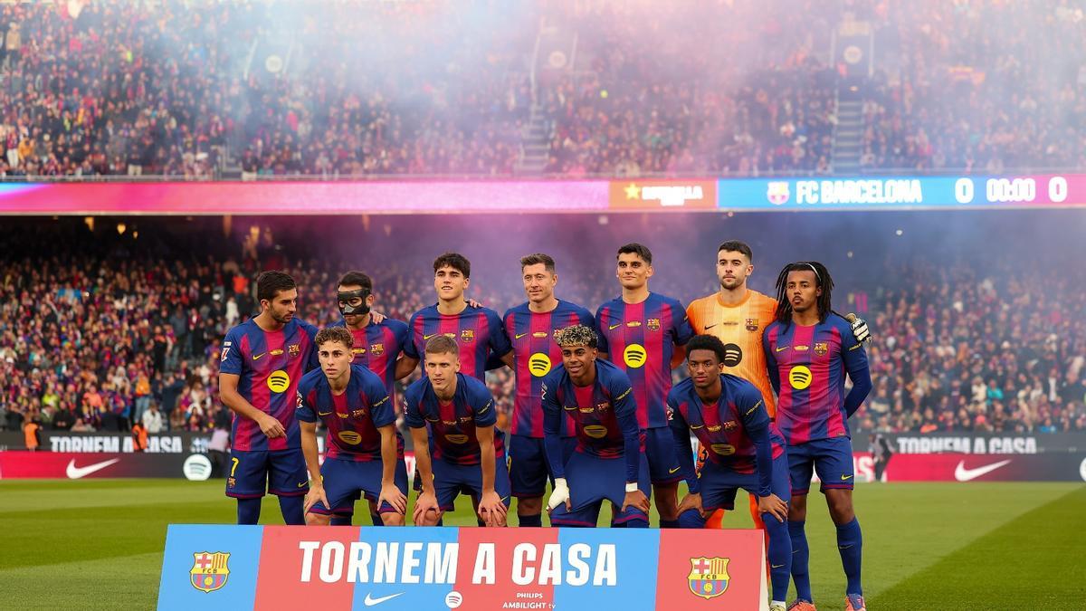 هدف برشلونة يشعل حماس الجماهير في ديربي اليوم