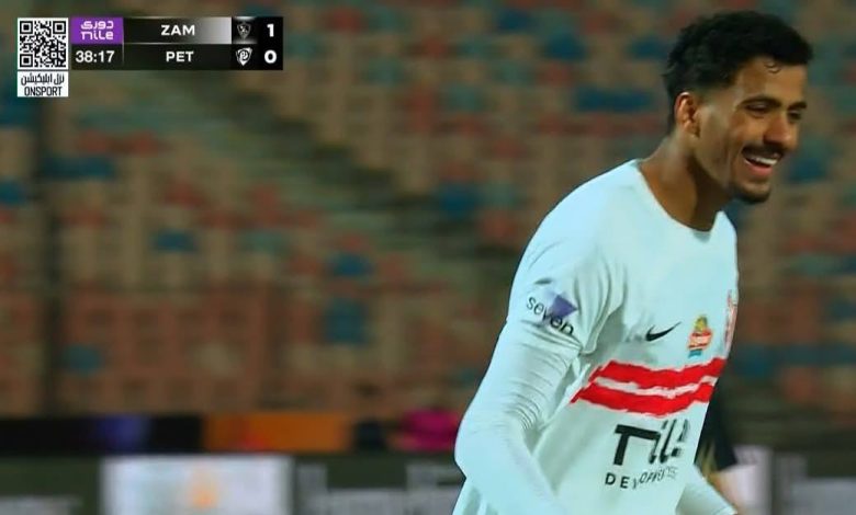 أهداف مباراة الزمالك وبتروجت اليوم في الدوري المصري