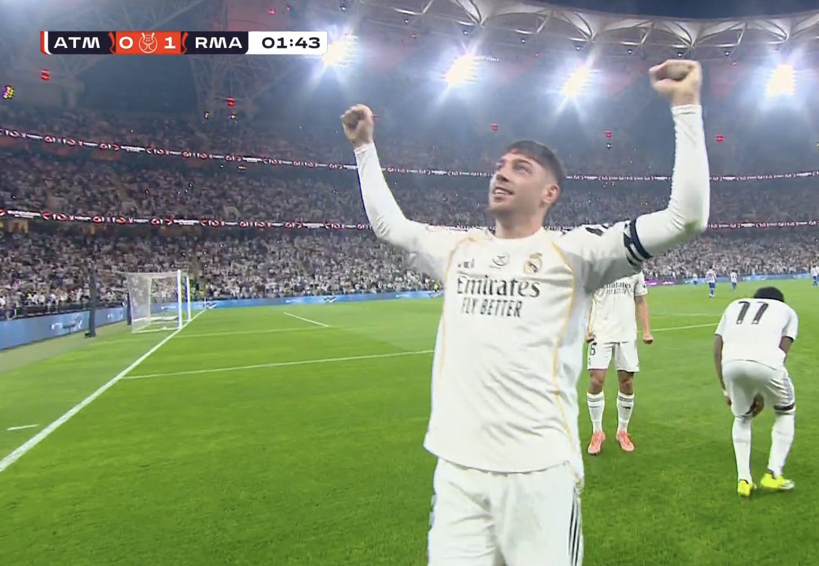 أهداف مباراة ريال واتليتكو مدريد اليوم في كأس السوبر الاسباني