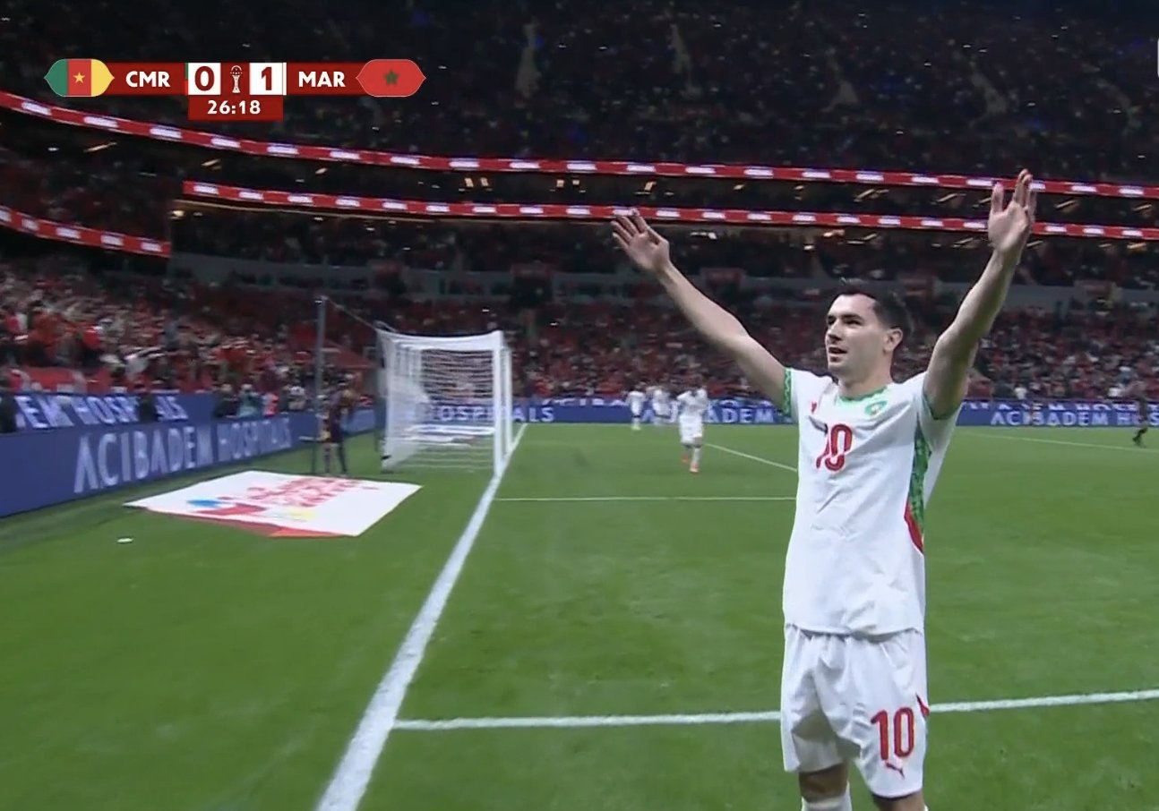 أهداف مباراة المغرب والكاميرون اليوم في كأس الأمم الأفريقية