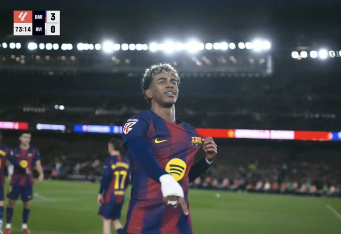 أهداف مباراة برشلونة و ريال أوفييدو اليوم في الدوري الاسباني