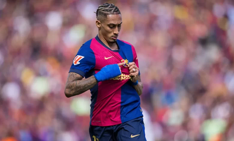 برشلونة مشهد الغضب: رافينيا يثور بسبب المعاملة الخاصة لامين يامال