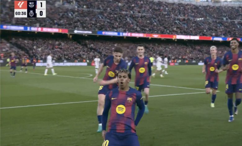 أهداف مباراة برشلونة وريال مايوركا اليوم في الدوري الاسباني