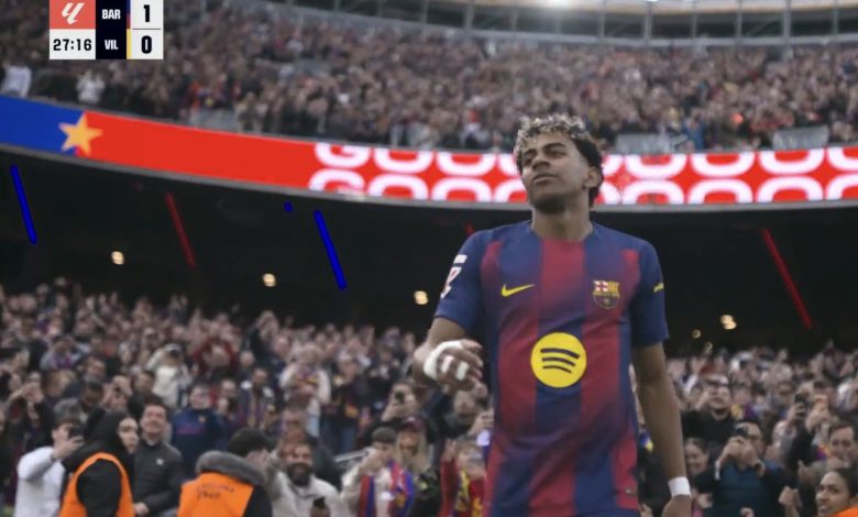 أهداف مباراة برشلونة وفياريال اليوم في الدوري الاسباني