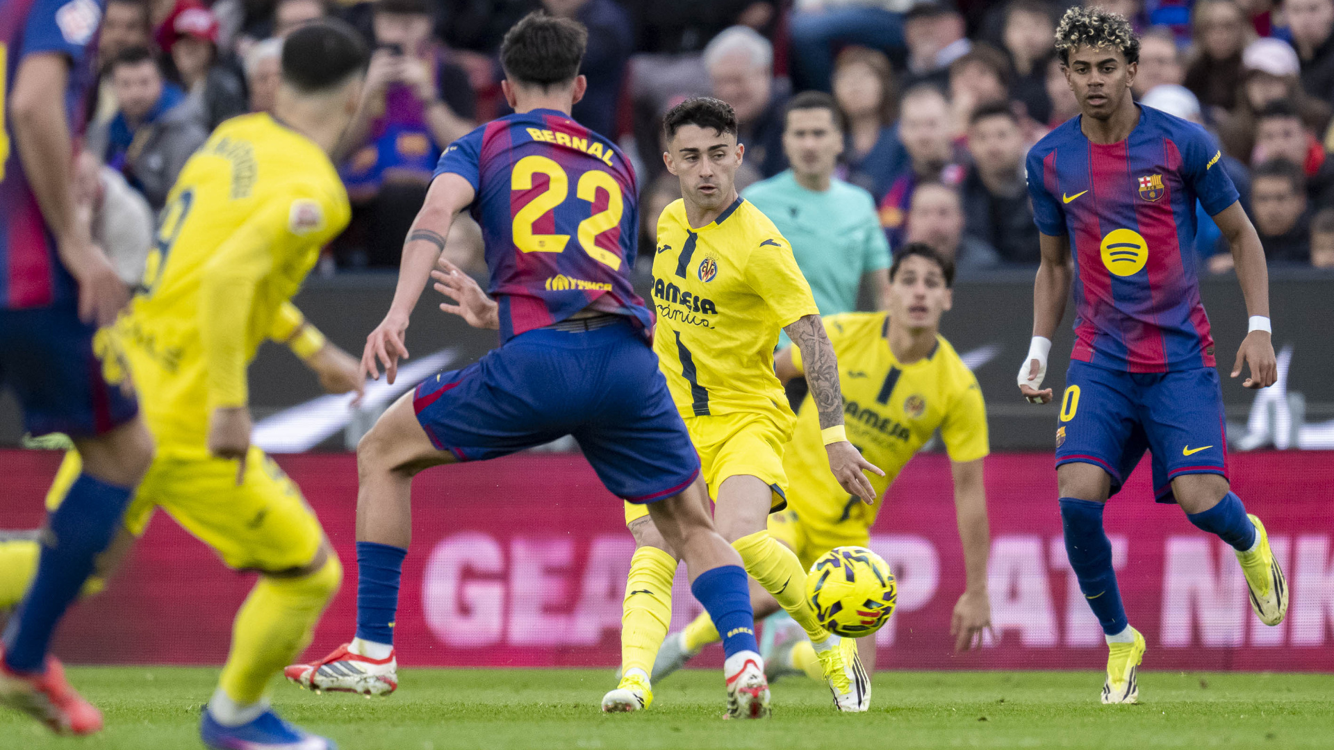 برشلونة يضرب بقوة أمام فياريال ويواصل القمة بثبات… وتصريحات يامال تشعل الحديث قبل مواجهة الكأس
