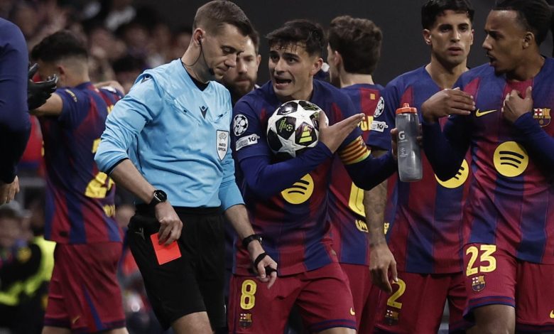 برشلونة يودّع دوري الأبطال وسط غضب كبير بسبب قرارات تحكيمية مثيرة للجدل