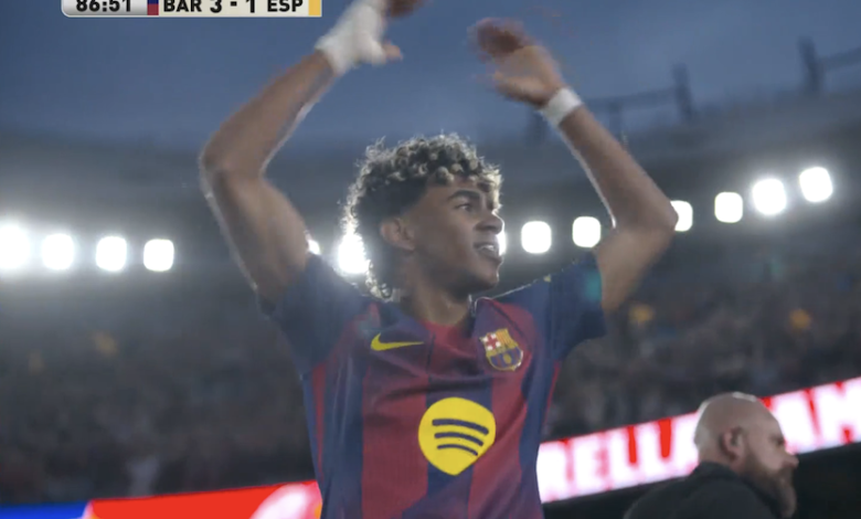 أهداف مباراة برشلونة واسبانيول اليوم في الدوري الاسباني