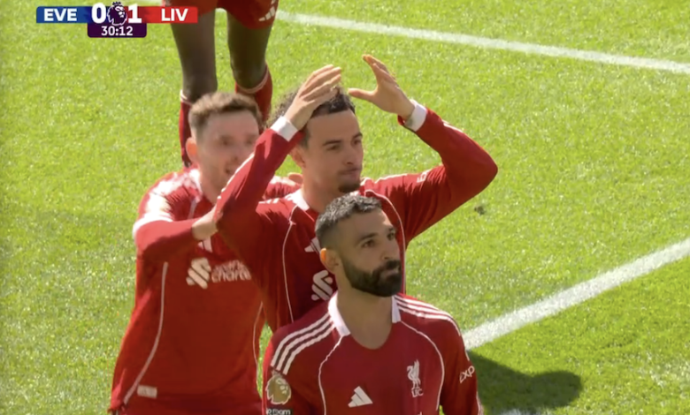 أهداف مباراة ليفربول وايفرتون اليوم في الدوري الانجليزي