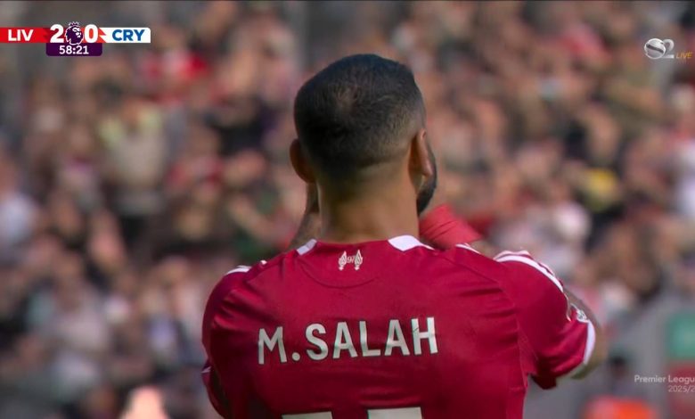 أهداف مباراة ليفربول وكريستال بالاس اليوم في الدوري الإنجليزي