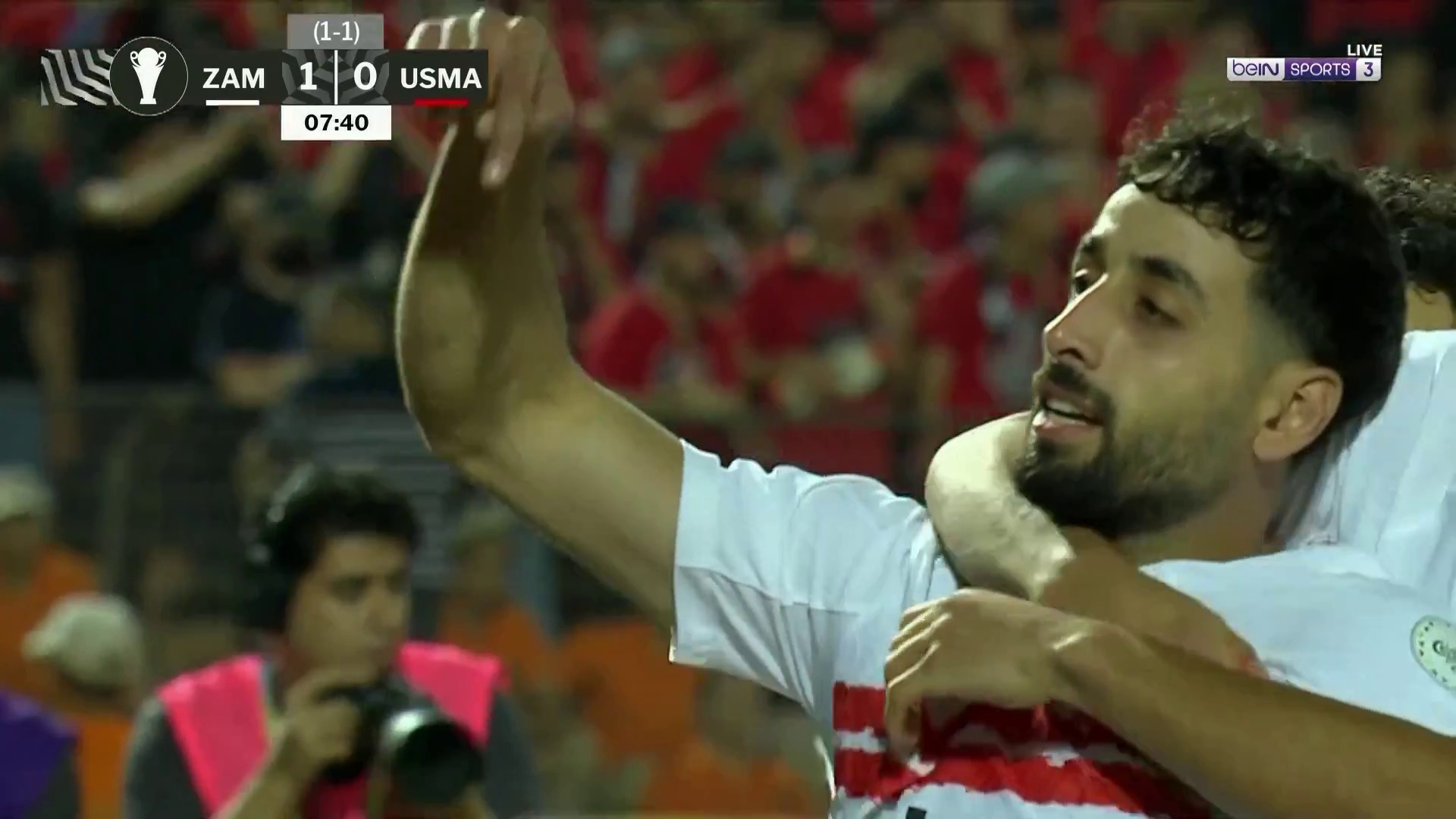 أهداف مباراة الزمالك واتحاد العاصمة في كأس الكونفيدرالية