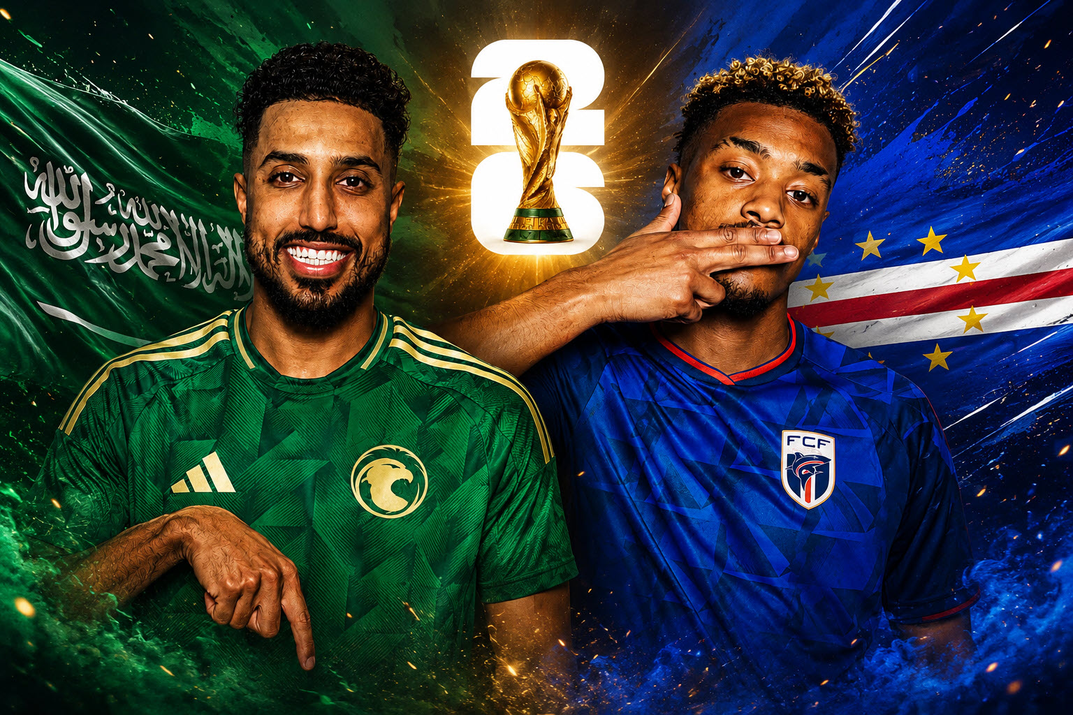 القنوات الناقلة لمباراة السعودية والرأس الأخضر اليوم فى كأس العالم