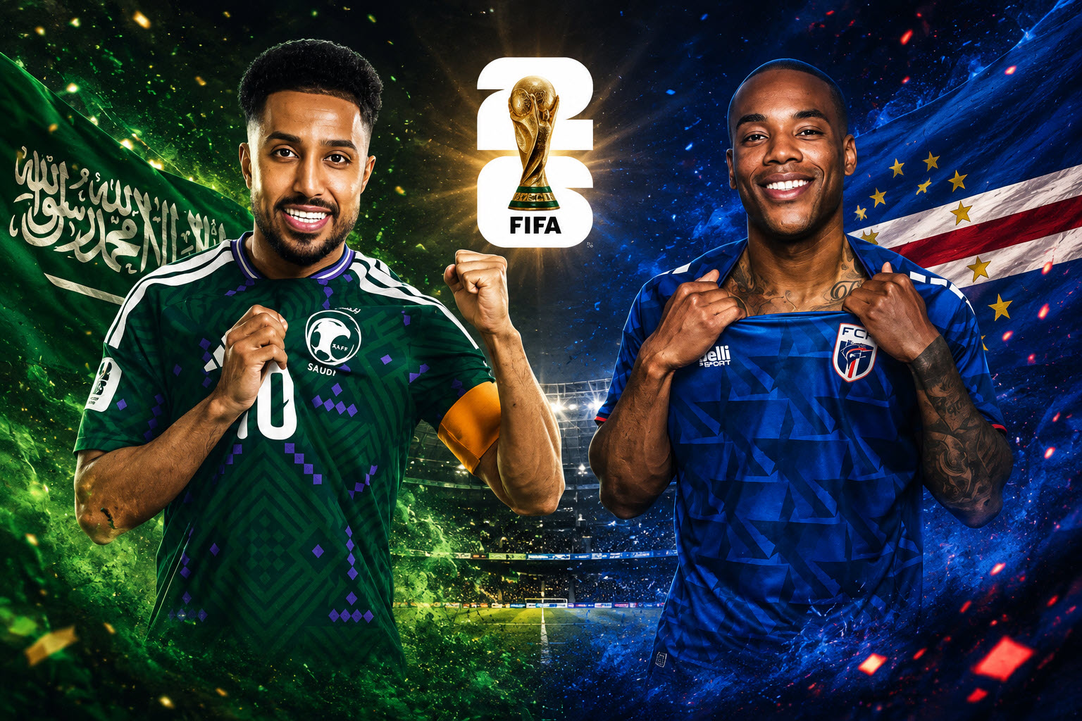 قناة مفتوحة ناقلة لمباراة السعودية والرأس الأخضر اليوم فى كأس العالم