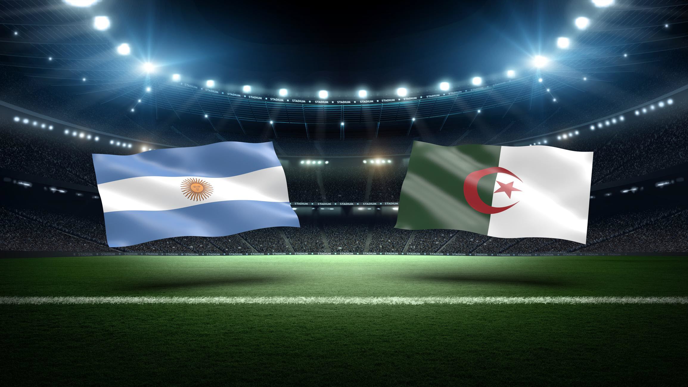 القنوات المفتوحة الناقلة لمباراة الأرجنتين والجزائر اليوم فى كأس العالم