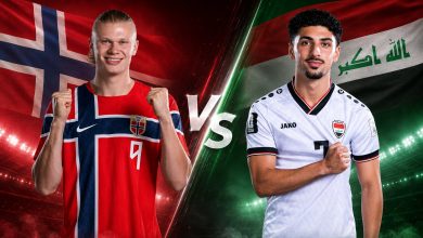 القنوات المفتوحة الناقلة لمباراة العراق والنرويج اليوم في كأس العالم