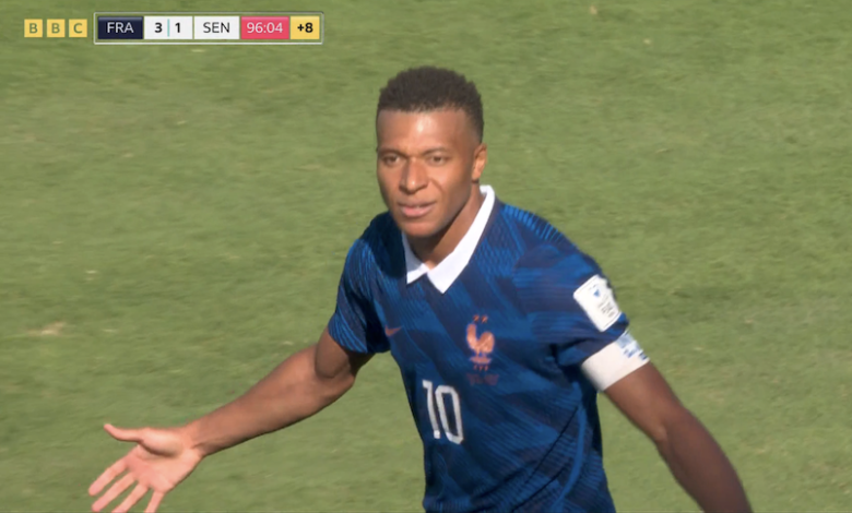 أهداف مباراة فرنسا والسنغال اليوم في كأس العالم
