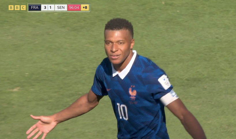 أهداف مباراة فرنسا والسنغال اليوم في كأس العالم
