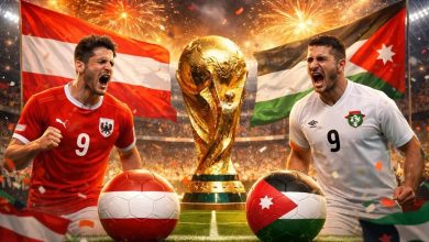 القنوات المفتوحة الناقلة لمباراة الأردن والنمسا اليوم في كأس العالم