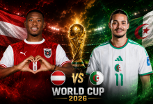 القنوات المفتوحة الناقلة لمباراة الجزائر والنمسا اليوم في كأس العالم 2026