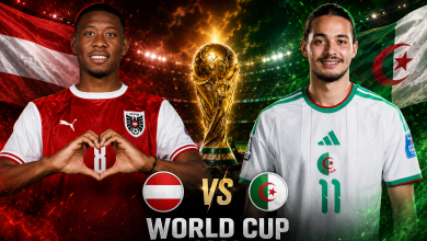 القنوات المفتوحة الناقلة لمباراة الجزائر والنمسا اليوم في كأس العالم 2026