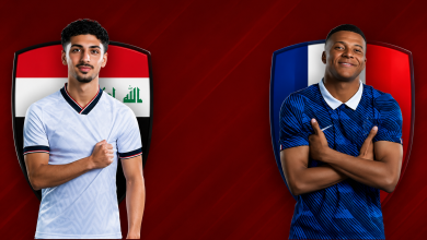 القنوات المفتوحة الناقلة لمباراة العراق وفرنسا اليوم في كأس العالم