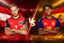 القنوات المفتوحة الناقلة لمباراة اسبانيا والنمسا اليوم في كأس العالم