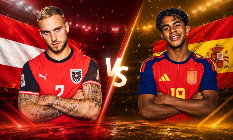القنوات المفتوحة الناقلة لمباراة اسبانيا والنمسا اليوم في كأس العالم