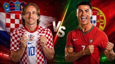 القنوات المفتوحة الناقلة لمباراة البرتغال وكرواتيا اليوم فى كأس العالم