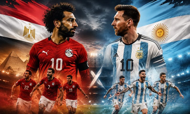 قناة مجانية ناقلة لمباراة مصر والأرجنتين اليوم فى كأس العالم