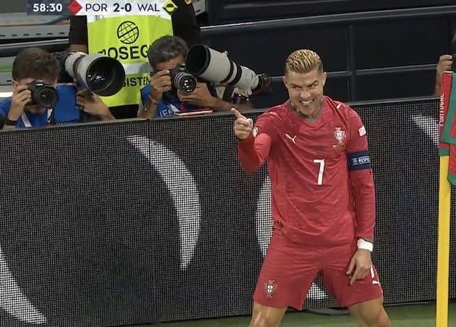 أهداف مباراة البرتغال وويلز اليوم في دوري الأمم الأوروبية