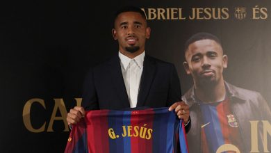 غابرييل جيسوس يفاجئ جماهير برشلونة.. هذا ما فعله من أجل النادي